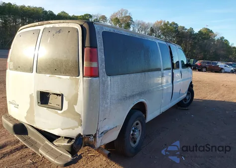 2008 Chevrolet Express Ls z USA, uszkodzony, nr VIN 1GAHG39K481195913